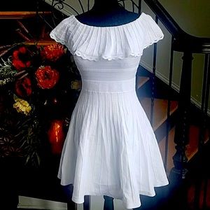 Ted baker off shoulder skater dress